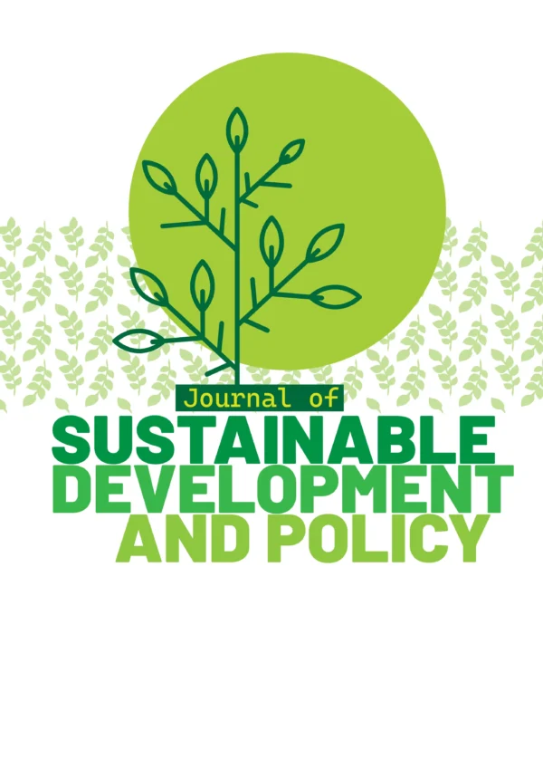 Publish Article: Journal of Sustainable Development and Policy (JSDP) -Fast Track