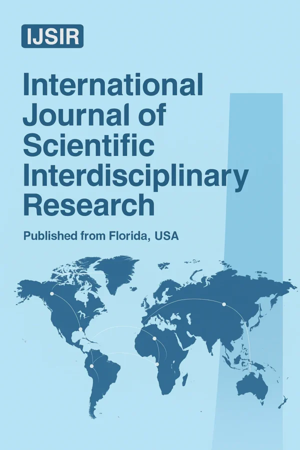 Publish Article: International Journal of Scientific Interdisciplinary Research -Fast Track